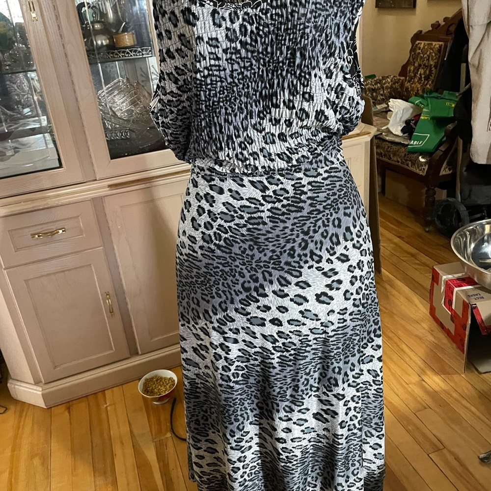 Leopard Print Women's Dress